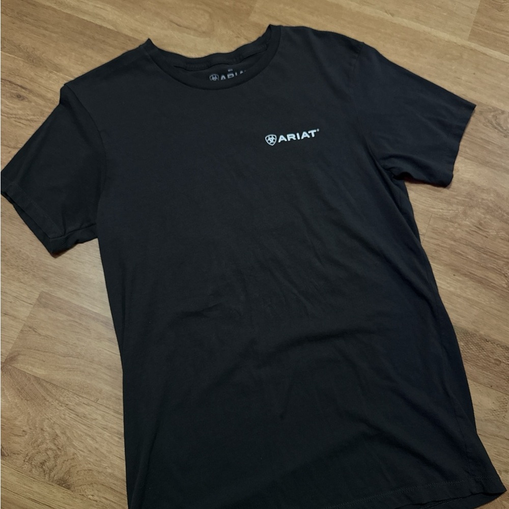 Ariat Black Short Sleeve Tee Classic Crew Neck